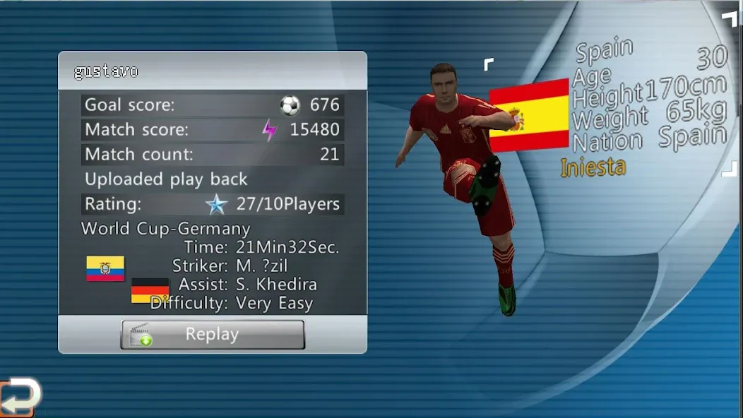 Winner Soccer Evo Elite МОД/Взлом [Все открыто, Дополнительные деньги и Меню MOD] Screenshot 4