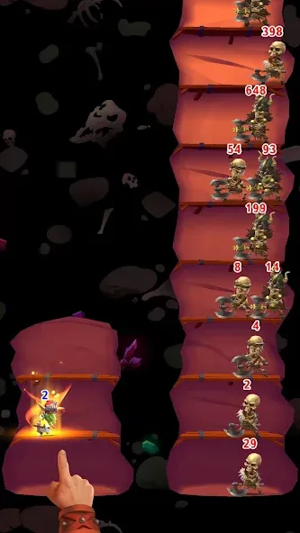 Dungeon Crusher: Soul Hunters МОД/Взлом [Бесконечные деньги, Монеты и Мега MOD] Screenshot 4