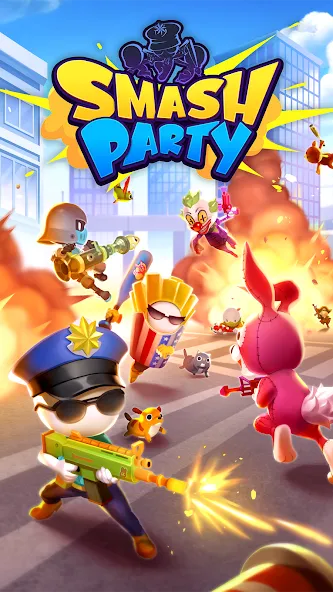 Smash Party - Hero Action Game (Смэш Пати) МОД/Взлом [Много монет, Открытые уровни и Мега MOD] Screenshot 1