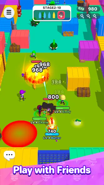 Smash Party - Hero Action Game (Смэш Пати) МОД/Взлом [Много монет, Открытые уровни и Мега MOD] Screenshot 4