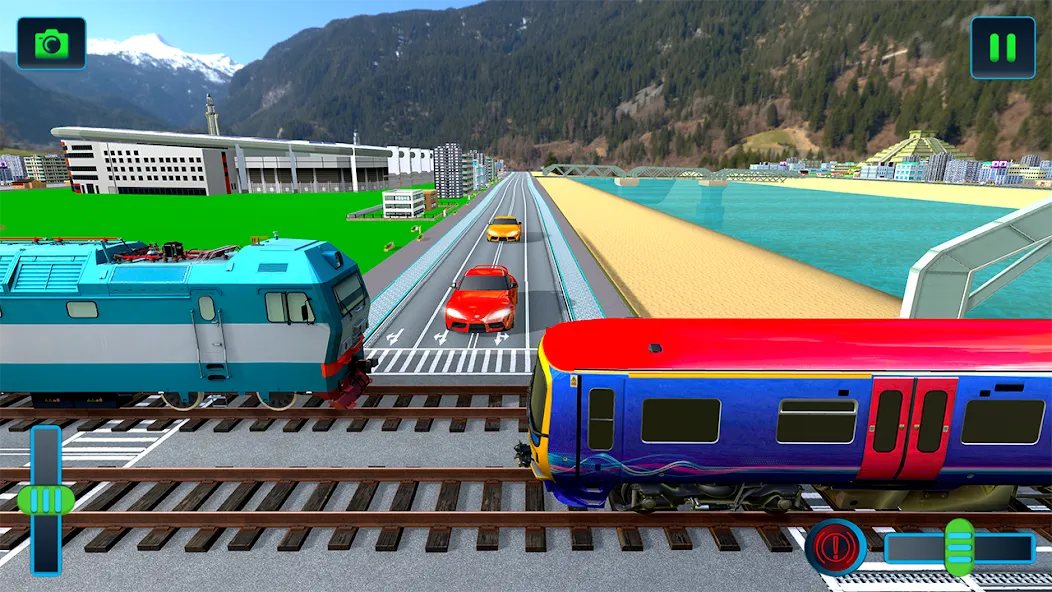 Train Games: Driving Simulator МОД/Взлом [Много монет, Открытые уровни и Мега MOD] Screenshot 2