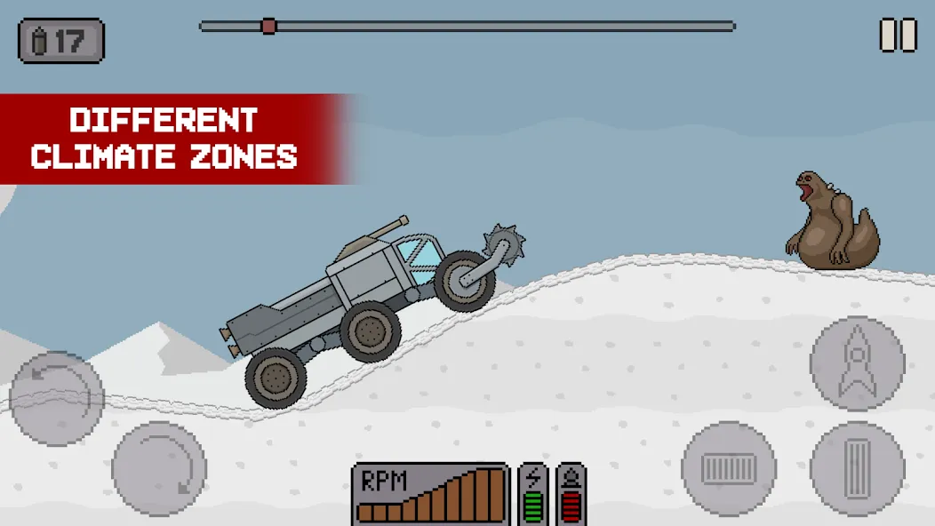 Death Rover: Space Zombie Race (Дэт Ровер) МОД/Взлом [Много монет, Открытые уровни и Мега MOD] Screenshot 3