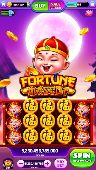 Spin To Rich - Vegas Slots (Спин Ту Рич) МОД/Взлом [Много монет, Открытые уровни и Мега MOD] Screenshot 4