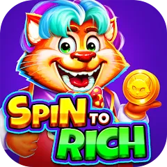 Скачать Взломанная Spin To Rich - Vegas Slots на Андроид бесплатно (Много денег)
