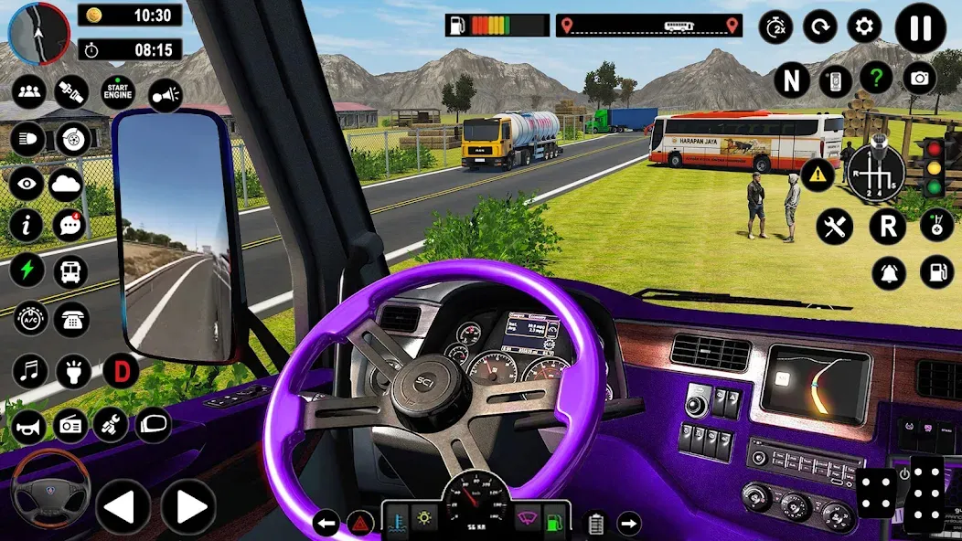 Coach Bus Games: Bus Simulator (Коуч Бас Геймс) МОД/Взлом [Много денег, Монет и Все открыто] Screenshot 3