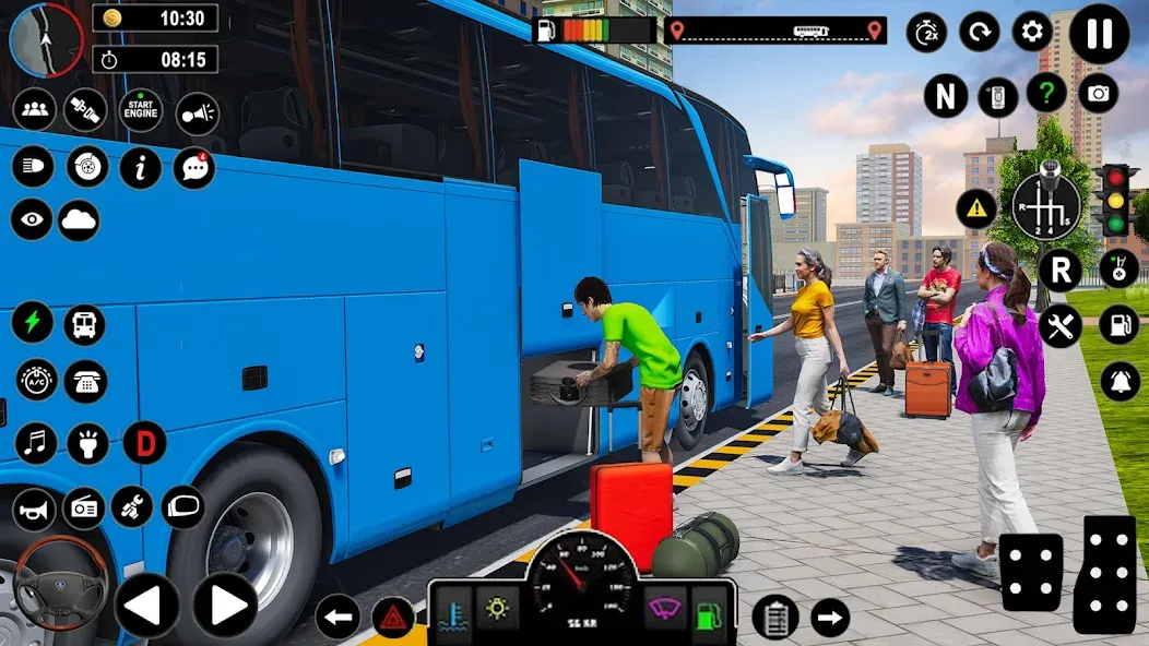 Coach Bus Games: Bus Simulator (Коуч Бас Геймс) МОД/Взлом [Много денег, Монет и Все открыто] Screenshot 4