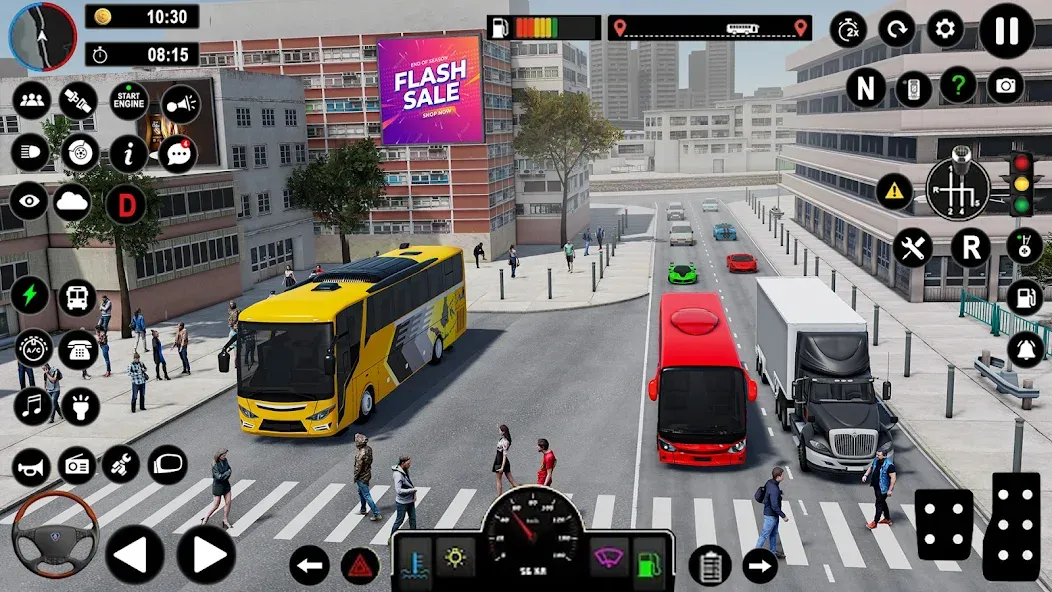 Coach Bus Games: Bus Simulator (Коуч Бас Геймс) МОД/Взлом [Много денег, Монет и Все открыто] Screenshot 5