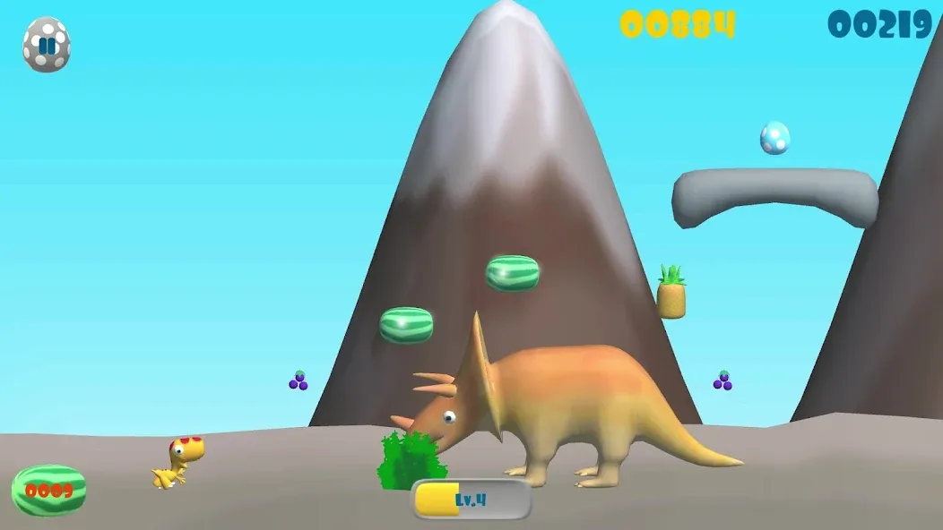 Dinosaur Run (Динозавр Ран) МОД/Взлом [Много денег, Монет и Все открыто] Screenshot 4