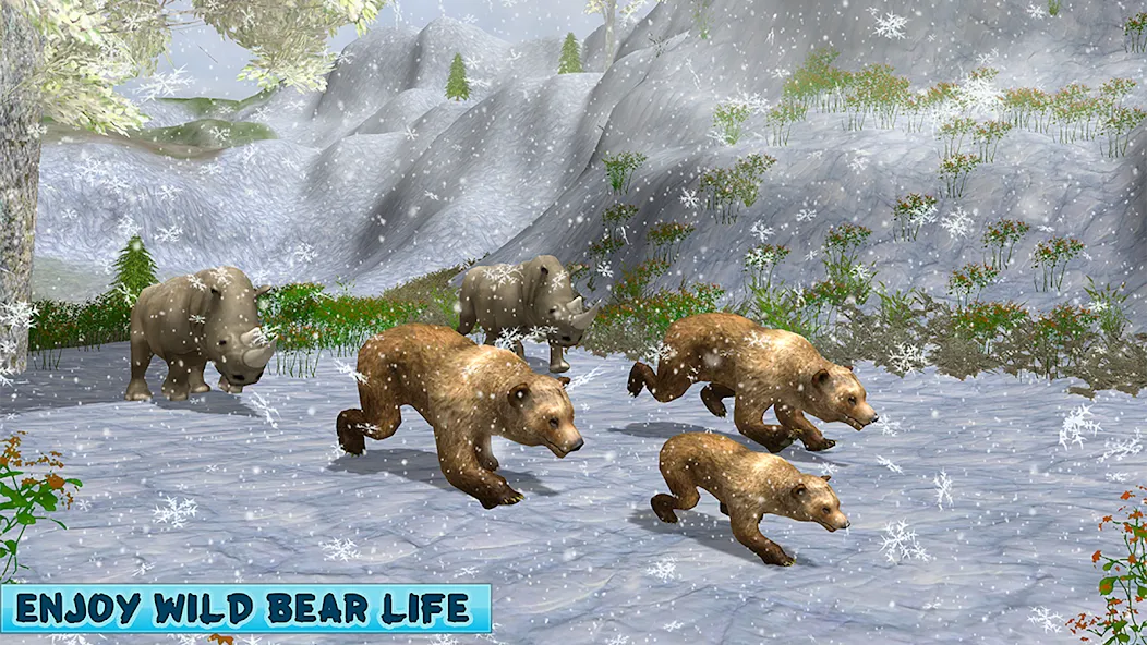 Polar Bear Family Survival МОД/Взлом [Деньги, Монеты и Меню MOD] Screenshot 5