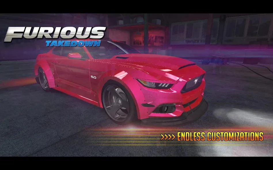 Furious: Takedown Racing (Фьюриъс) МОД/Взлом [Много денег, Монет и Все открыто] Screenshot 1
