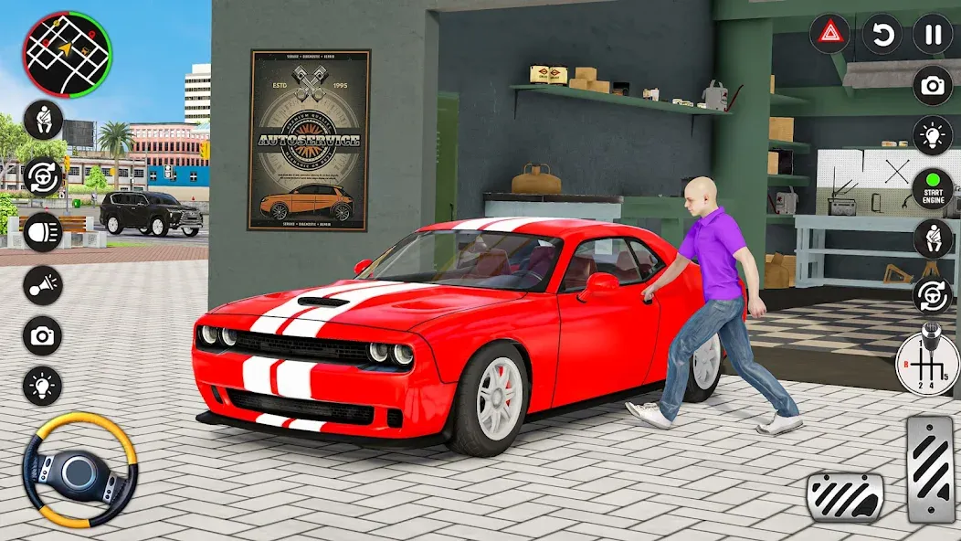 City Car Simulator & Car City МОД/Взлом [Бесконечные деньги, Монеты и Мега MOD] Screenshot 2