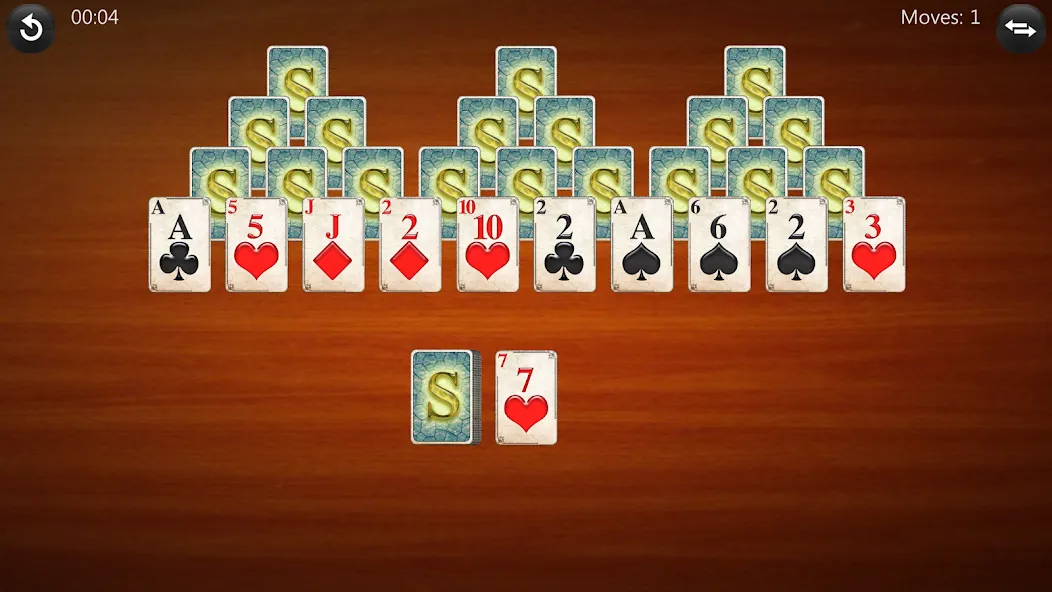 TriPeaks Solitaire (ТриПикс Пасьянс) МОД/Взлом [Все открыто, Дополнительные деньги и Меню MOD] Screenshot 1