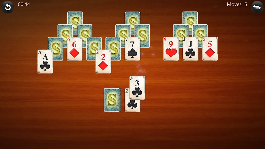 TriPeaks Solitaire (ТриПикс Пасьянс) МОД/Взлом [Все открыто, Дополнительные деньги и Меню MOD] Screenshot 2