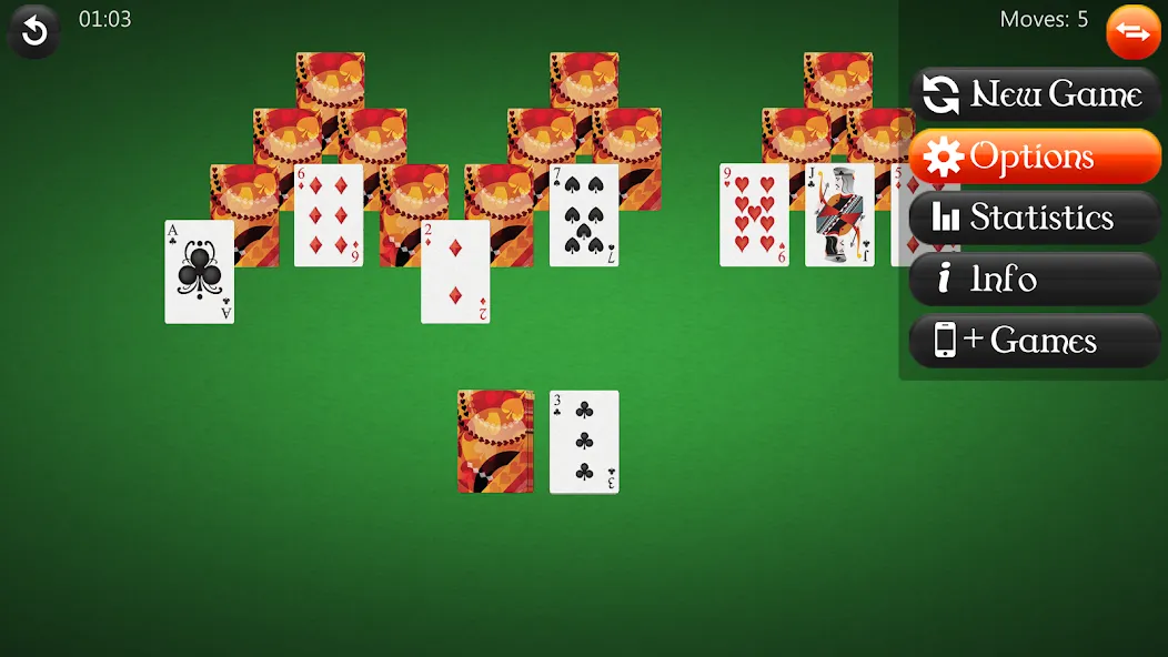 TriPeaks Solitaire (ТриПикс Пасьянс) МОД/Взлом [Все открыто, Дополнительные деньги и Меню MOD] Screenshot 3
