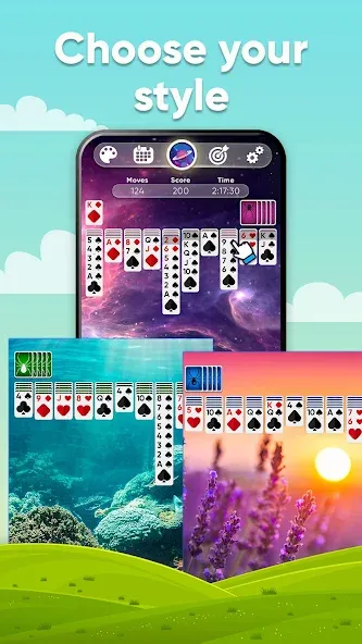 Spider Solitaire (Спайдер Солитер) МОД/Взлом [Бесконечные деньги, Монеты и Мега MOD] Screenshot 3