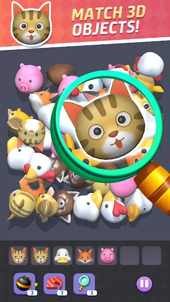 Match & Design МОД/Взлом [Меню, Бесконечные монеты и Открытые уровни] Screenshot 4
