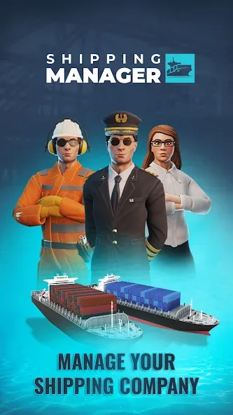 Shipping Manager - 2024 (Шиппинг менеджер) МОД/Взлом [Меню, Бесконечные монеты и Открытые уровни] Screenshot 1