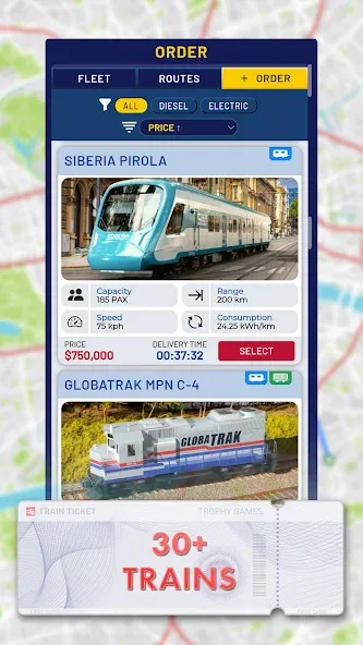 Train Manager - 2024 (Трейн Менеджер) МОД/Взлом [Все открыто, Дополнительные деньги и Меню MOD] Screenshot 2