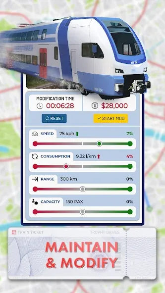 Train Manager - 2024 (Трейн Менеджер) МОД/Взлом [Все открыто, Дополнительные деньги и Меню MOD] Screenshot 4