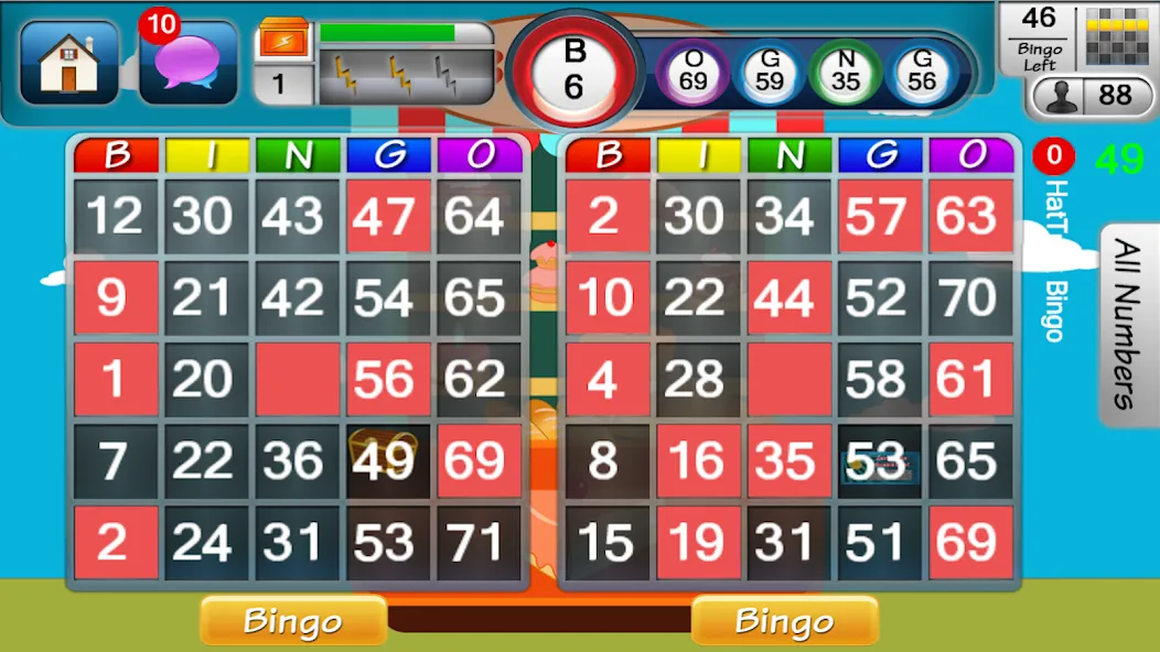Bingo Game (Бинго игра) МОД/Взлом [Много денег, Монет и Все открыто] Screenshot 1