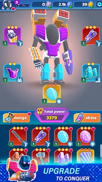 Mechangelion - Robot Fighting (Механгелион) МОД/Взлом [Деньги, Монеты и Меню MOD] Screenshot 4