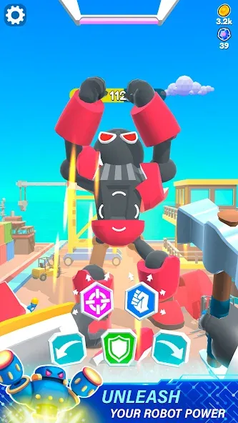 Mechangelion - Robot Fighting (Механгелион) МОД/Взлом [Деньги, Монеты и Меню MOD] Screenshot 5