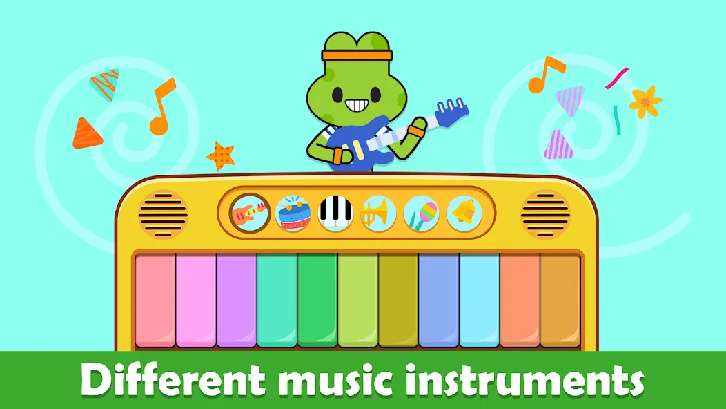 Baby Piano Kids Music Games МОД/Взлом [Много денег, Монет и Все открыто] Screenshot 3