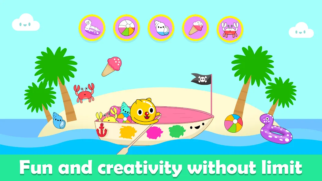 Baby Piano Kids Music Games МОД/Взлом [Много денег, Монет и Все открыто] Screenshot 4