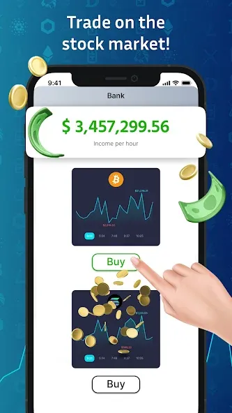Business Empire: RichMan (Бизнес Империя) МОД/Взлом [Меню, Бесконечные монеты и Открытые уровни] Screenshot 2