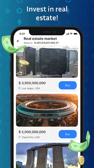 Business Empire: RichMan (Бизнес Империя) МОД/Взлом [Меню, Бесконечные монеты и Открытые уровни] Screenshot 4
