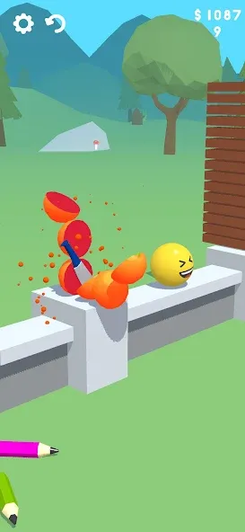 Slice It All! МОД/Взлом [Много денег, Монет и Все открыто] Screenshot 5