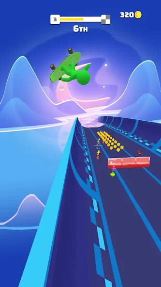 Turbo Stars - Rival Racing (Турбо Старс) МОД/Взлом [Деньги, Монеты и Меню MOD] Screenshot 1