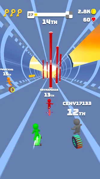 Turbo Stars - Rival Racing (Турбо Старс) МОД/Взлом [Деньги, Монеты и Меню MOD] Screenshot 5