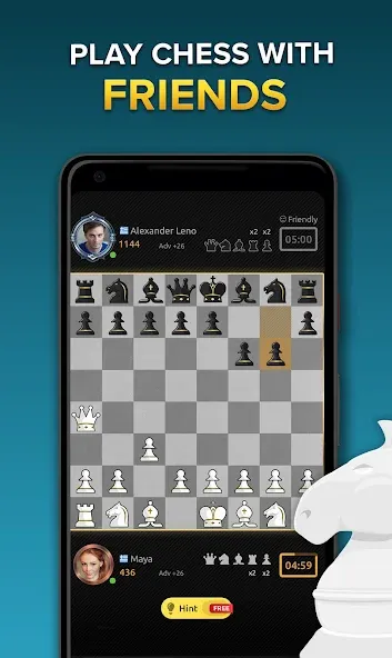 Chess Stars Multiplayer Online (Чесс Старс) МОД/Взлом [Много монет, Открытые уровни и Мега MOD] Screenshot 2
