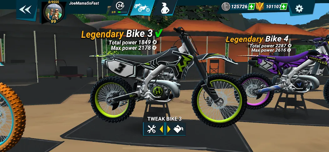 Mad Skills Motocross 3 (Мэд Скиллз Мотокросс 3) МОД/Взлом [Бесконечные деньги, Монеты и Мега MOD] Screenshot 5