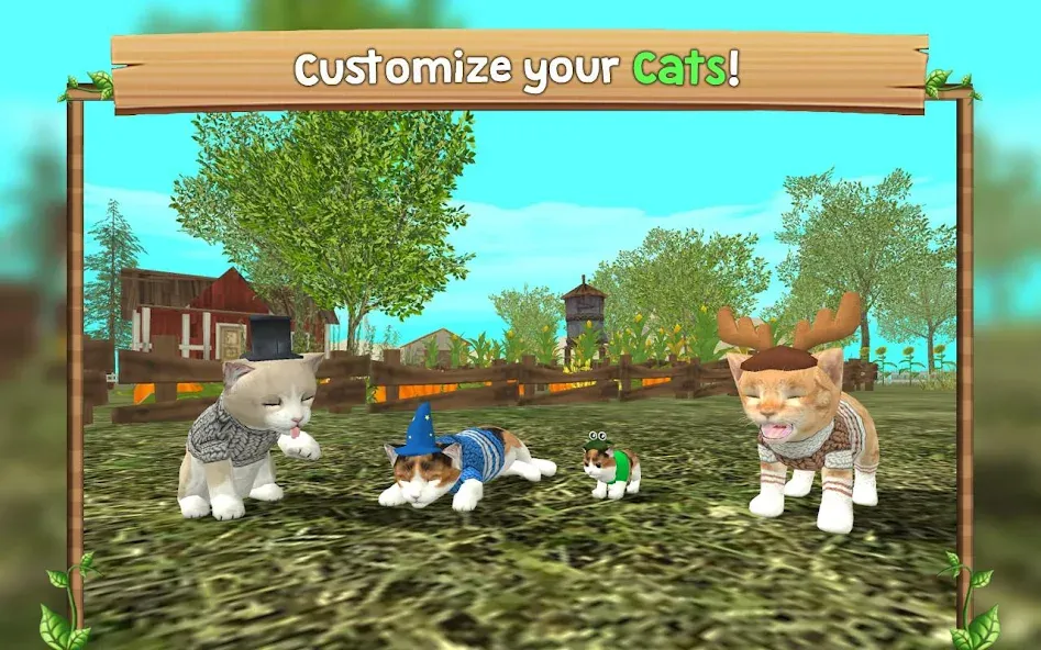Cat Sim Online: Play with Cats МОД/Взлом [Много денег, Монет и Все открыто] Screenshot 5