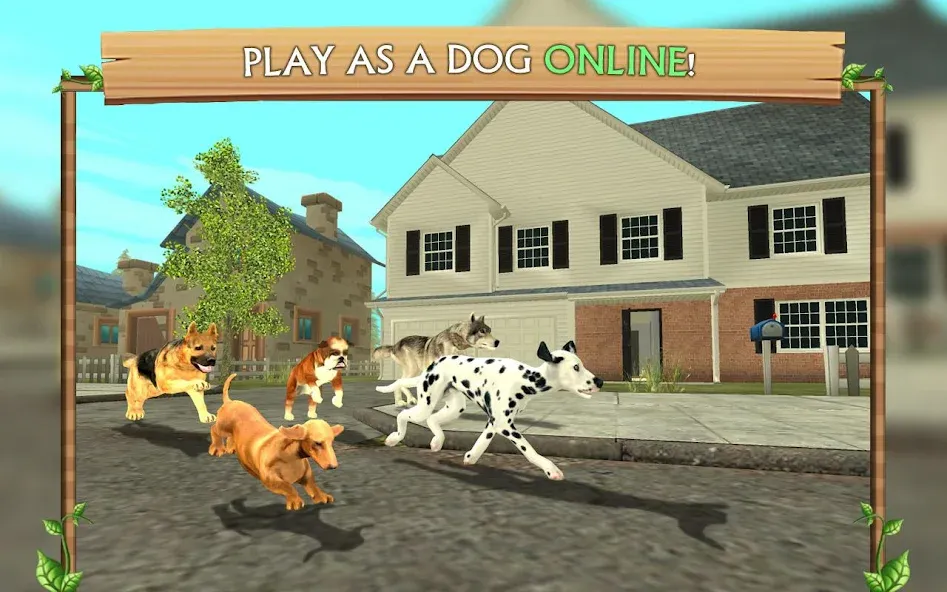 Dog Sim Online: Raise a Family МОД/Взлом [Много денег, Монет и Все открыто] Screenshot 1