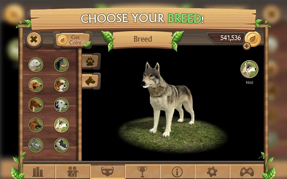 Dog Sim Online: Raise a Family МОД/Взлом [Много денег, Монет и Все открыто] Screenshot 2