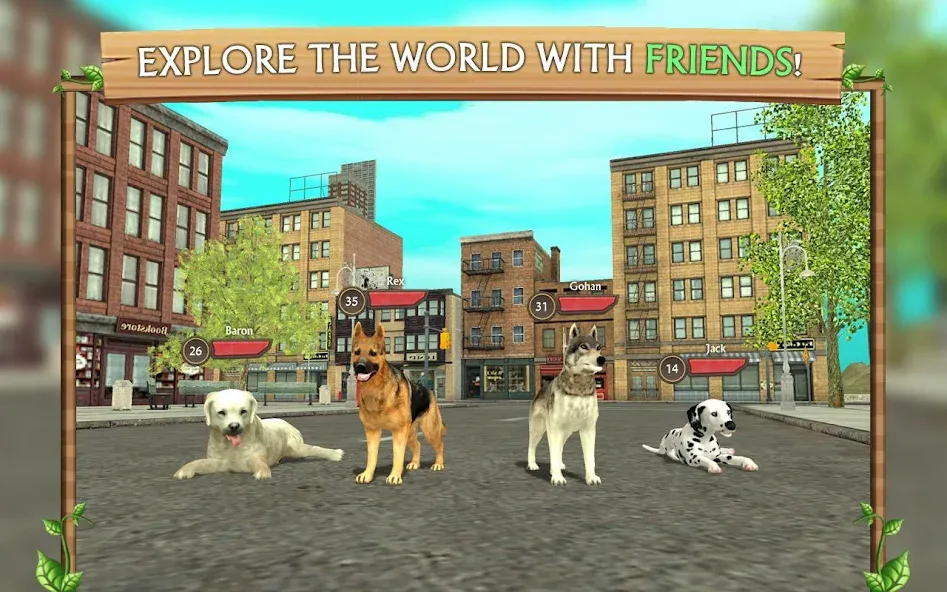 Dog Sim Online: Raise a Family МОД/Взлом [Много денег, Монет и Все открыто] Screenshot 4