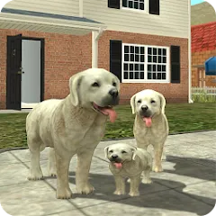 Скачать Dog Sim Online: Raise a Family взлом на много денег и бесконечные кристаллы на Андроид бесплатно