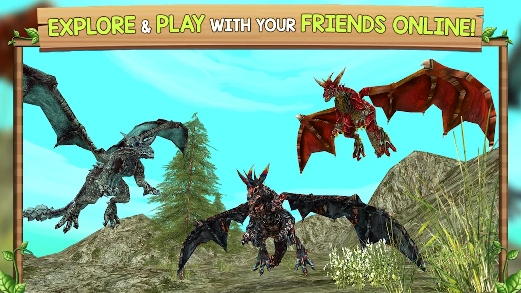Dragon Sim Online: Be A Dragon МОД/Взлом [Много монет, Открытые уровни и Мега MOD] Screenshot 4