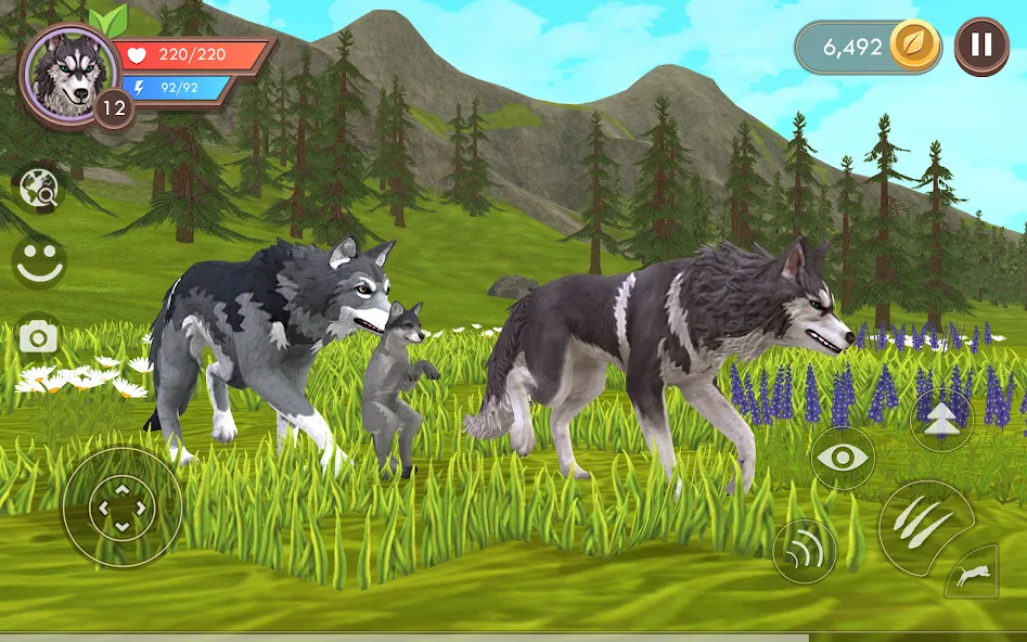 WildCraft: Animal Sim Online (Уайлдкрафт) МОД/Взлом [Много монет, Открытые уровни и Мега MOD] Screenshot 1