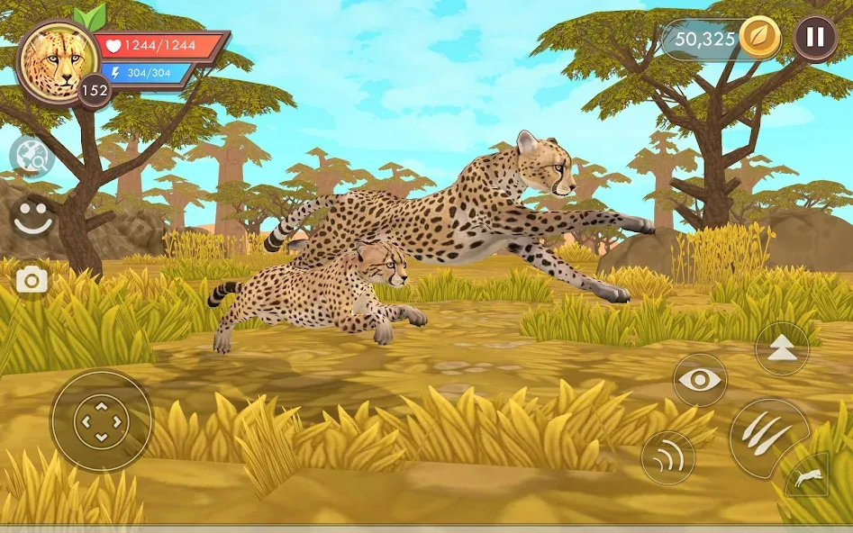 WildCraft: Animal Sim Online (Уайлдкрафт) МОД/Взлом [Много монет, Открытые уровни и Мега MOD] Screenshot 2