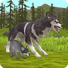 Скачать взломанную WildCraft: Animal Sim Online на андроид (Много денег и кристаллов)