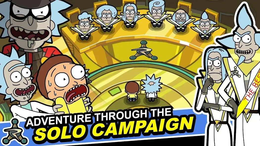 Rick and Morty: Pocket Mortys (Покет Мортис) МОД/Взлом [Все открыто, Дополнительные деньги и Меню MOD] Screenshot 3