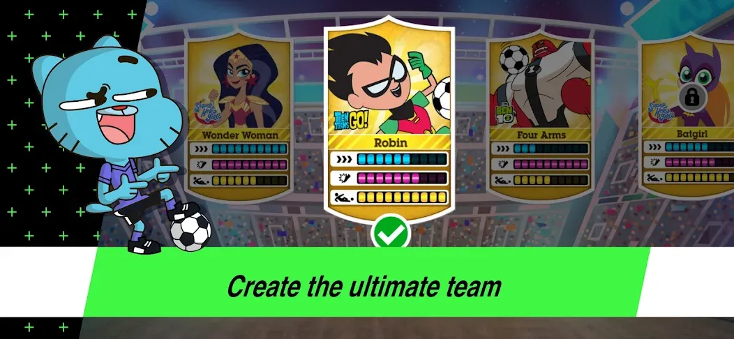 Toon Cup - Football Game МОД/Взлом [Бесконечные деньги, Монеты и Мега MOD] Screenshot 1