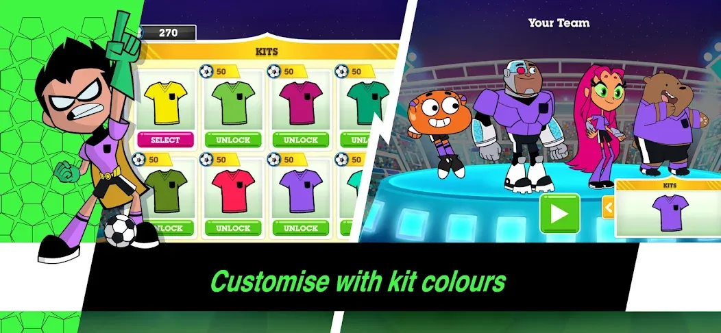 Toon Cup - Football Game МОД/Взлом [Бесконечные деньги, Монеты и Мега MOD] Screenshot 4