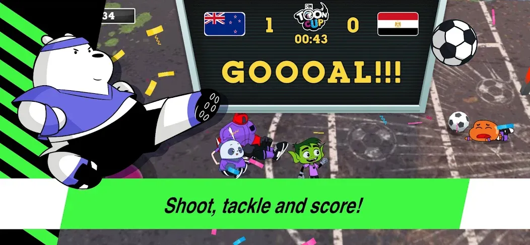 Toon Cup - Football Game МОД/Взлом [Бесконечные деньги, Монеты и Мега MOD] Screenshot 5