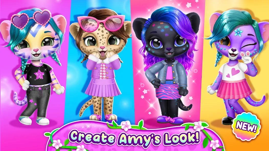 Amy Care - My Leopard Baby МОД/Взлом [Бесконечные деньги, Монеты и Мега MOD] Screenshot 2