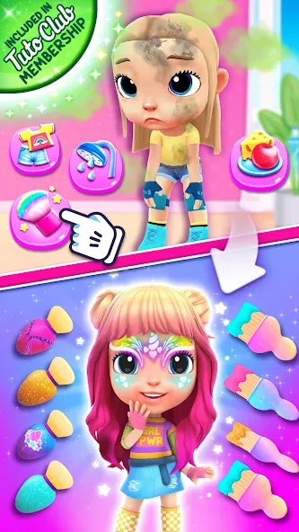 Cutie Care - Sweet Babysitter МОД/Взлом [Много монет, Открытые уровни и Мега MOD] Screenshot 1